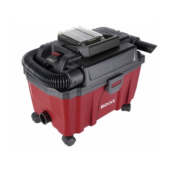 ROOKS OK-03.4319 ASPIRAPOLVERE PORTATILE 20V AQ-ONE, DRY&WET 100-200W-10L-HEPA, 4AH, BMC