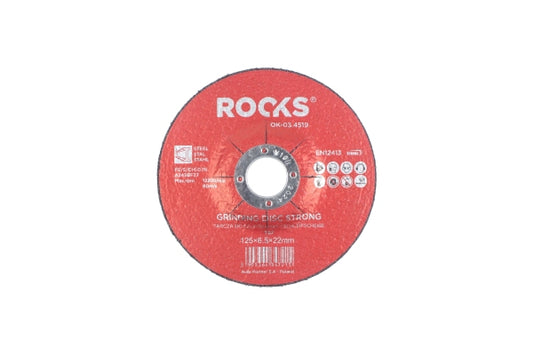 ROOKS OK-03.4516 ROBUSTO DISCO IN METALLO 125X6,5X22,2 - T27