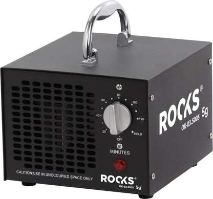 ROOKS OK-03.5005 OZONATORE, GENERATORE DI OZONO VELOCE 5 G/H, 230V