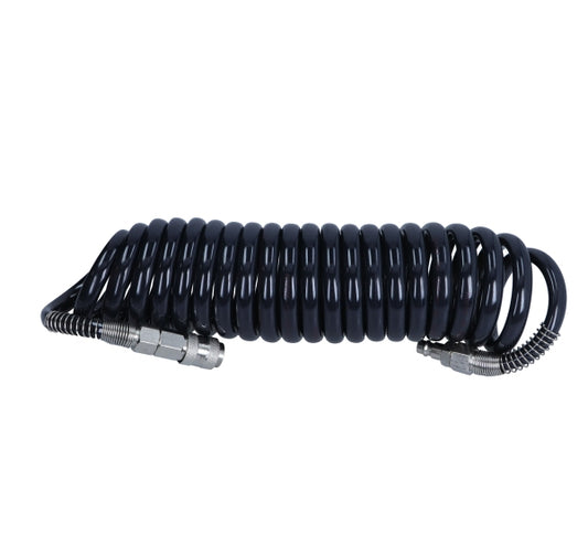 ROOKS OK-04.1001 TUBO PNEUMATICO SPIRALE PU CON RACCORDI 12X8 10M 12 BAR