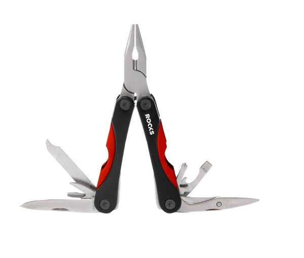 ROOKS OK-06.0131 COLTELLO DA TASCA MULTIUTENSILE PIEGHEVOLE 12 IN 1
