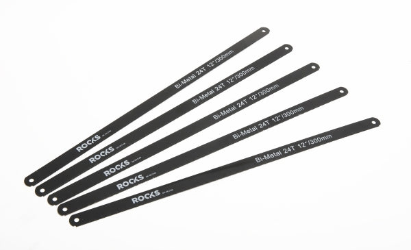 ROOKS OK-06.0148 LAMA PER SEGA METALLO, BIMETALLICO, 305 MM, 5 PEZZI