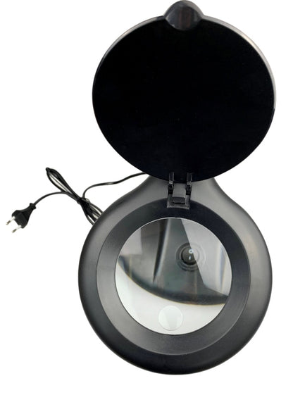 ROOKS OK-06.0361 WORKSHOP MAGNIFY X3 - X12 CON RETROILLUMINAZIONE A LED, LAMPADA CON INGRANDIMENTO