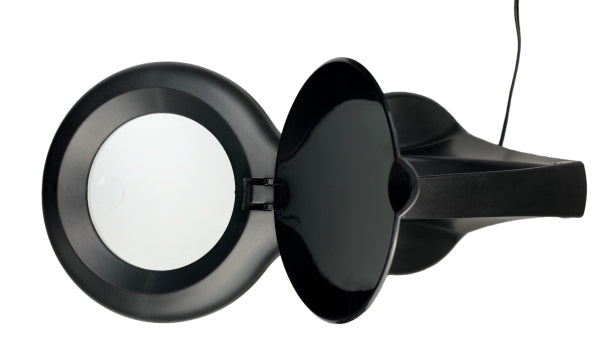 ROOKS OK-06.0361 WORKSHOP MAGNIFY X3 - X12 CON RETROILLUMINAZIONE A LED, LAMPADA CON INGRANDIMENTO