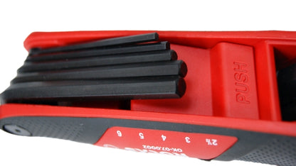 ROOKS OK-07.0002 FUTURO CHIAVI ESAGONALI A BRUGOLA 2,5-10 MM, 7 PEZZI