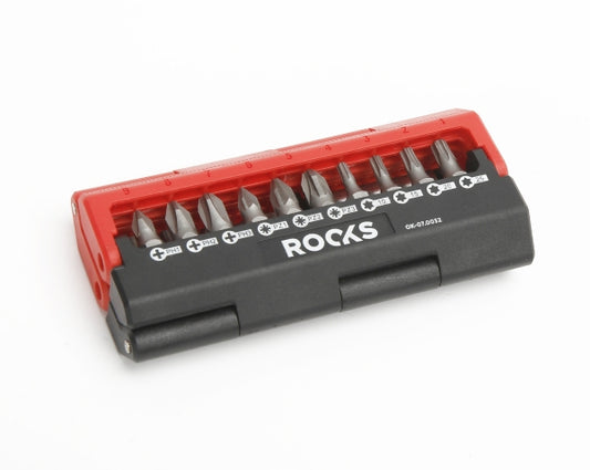 ROOKS OK-07.0032 SET DI INSERTI CON SUPPORTO MAGNETICO 13 PARTI