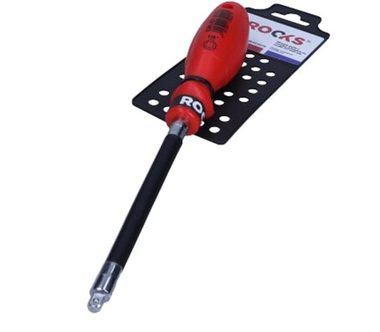 ROOKS OK-07.0119 CACCIAVITE FLESSIBILE CON PORTA BUSSOLA 1/4 X 265 MM