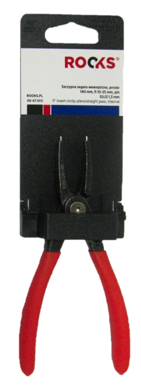 ROOKS OK-07.1013 PINZA A BUSSOLA INTERNA DRITTA 140 MM, FI 10-25 MM, PIN SUJ2 1,3 MM