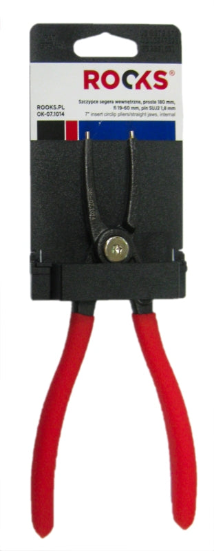 ROOKS OK-07.1014 PINZA A BUSSOLA INTERNA DRITTA 180 MM, FI 19-60 MM, PIN SUJ2 1,8 MM