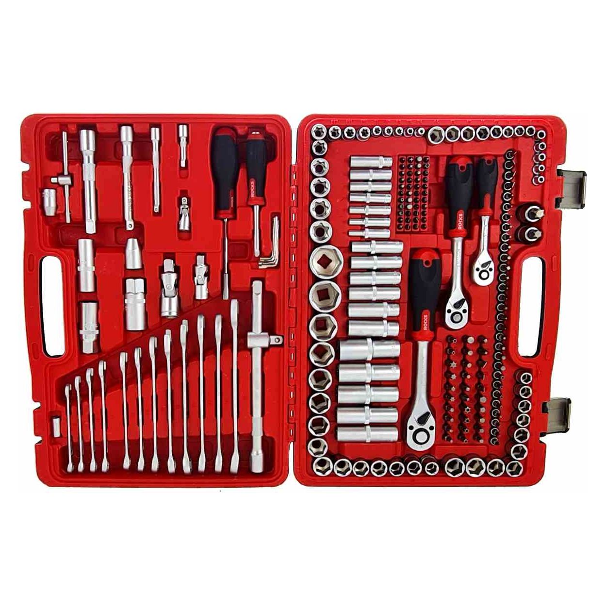 ROOKS OK-01.0216 SET UTENSILI 1/2, 3/8, 1/4 216 PARTI, MASTER-UNI XXL