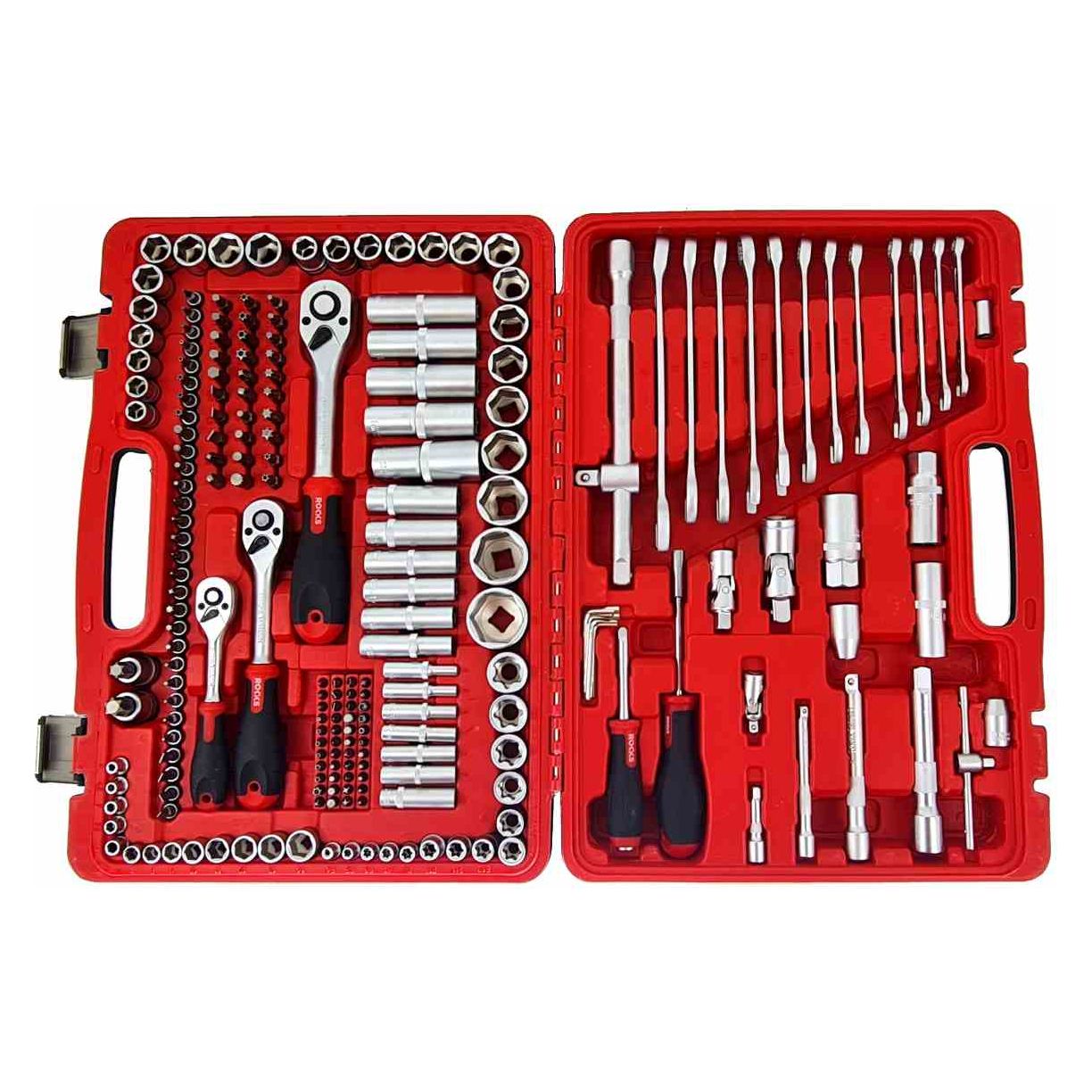 ROOKS OK-01.0216 SET UTENSILI 1/2, 3/8, 1/4 216 PARTI, MASTER-UNI XXL