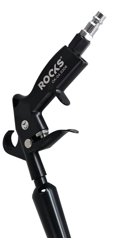 ROOKS OK-04.0306 PISTOLA DI SOFFIAGGIO PISTOLA DI ESSICCAZIONE E SOFFIAGGIO CON UGELLO VENTURI